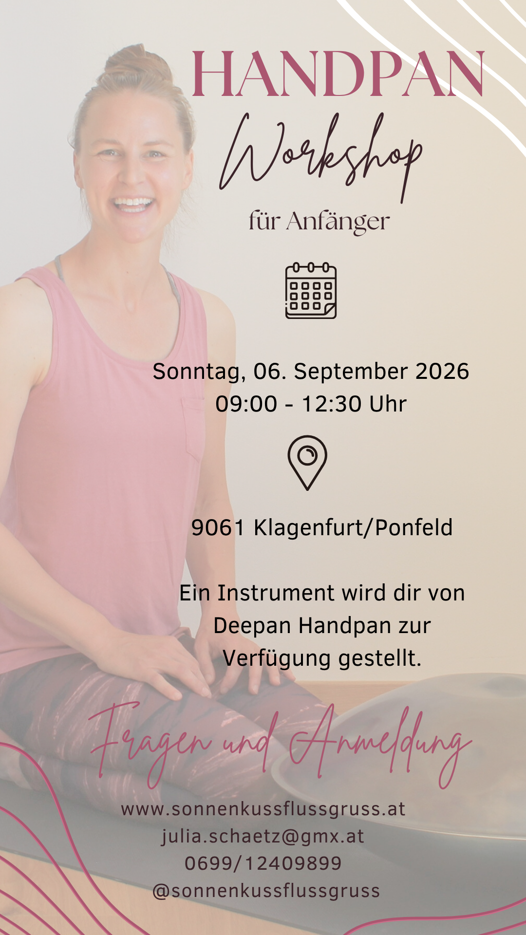 Handpan Workshop 06.09.26 Handpan Workshop September 2026